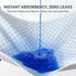 OKEA 2 Pack 4-Layer 34x36 Ultra-Soft Washable Underpads, Premium Cotton Grid Incontinence & Bedwetting Pads
