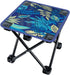 Aymzbd Camping Stool Recliner Foot Rest Mini Folding Stool Footrest Ottoman Ultralight Foldable Foot Stool for Barbecue