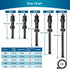Aquarium Heater Adjustable 25W, Submersible Fish Tank Heater with Electronic Chip Thermostat