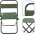 Toddmomy Portable Folding Chair Compact Outdoor Fishing Stool for Camping Travel Picnics Lightweight Space-Saving