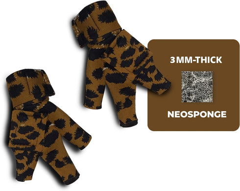 Chicken Shoes for Injured Feet Protective Neoprene Footwear for Chicken, Open-Toe Design for Bumblefoot Relief, Made