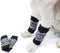 ROZKITCH 4PCS Dog Elbow Pads, Breathable Protective Wrap for French Bulldog, Cocker Spaniel, Beagle, Black L