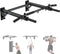 Wall Mounted Pull Up Bar - Thicken Steel Chin Up Bar for Home Gym, Max Load 300 lbs, Includes Punch Bag and TRX Hook.