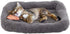 Enjoying Plush Cat Bed Mat, 10" x 15" Pet Cushion with Pillow for Puppy Curling Sleep, Antiskid Bottom (Small)