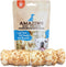 Amazing Dog Treats - Beef Cheek Rolls Mega Thick (Bully Dust Flavor, 10" - 6 Count) - Safe Rawhide Alternative