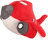 Interactive Plush Airplane Dog Toy - Red