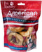 Pet Factory American Beefhide Dog Chew Treats, 3" Bagels, Chicken Flavor, 4 Count/1 Pack