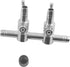 Air Distributor Splitte 2PCS 2-Way Stainless Steel Air Flow Splitter Pump Lever Control Valve forAquarium Fish Tank