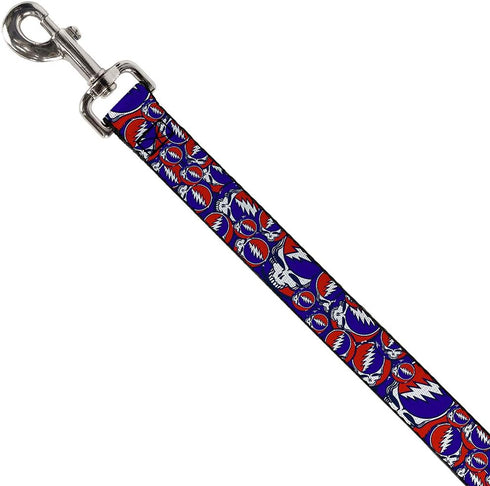 Dog Collar with Seatbelt Buckle, 6 Feet Long - 1" Wide