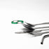 Tapirus Camp Utensils To Go | 6-piece Portable Set | Durable Stainless Steel Silverware with Waterproof Case
