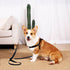6Foot Tie Out Nylon Dog Leash, Heavy Duty 1" Wide Reflective Lead for Medium Large Dogs, Indoor Outdoor Camping (Black)