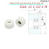 AELATNGS 1pcs 8mm PU6818-5 1.5x8x5 1.5 8 5 OD PU Coated Fingerboard Wheels with Bearing Finger Skateboard Pulley