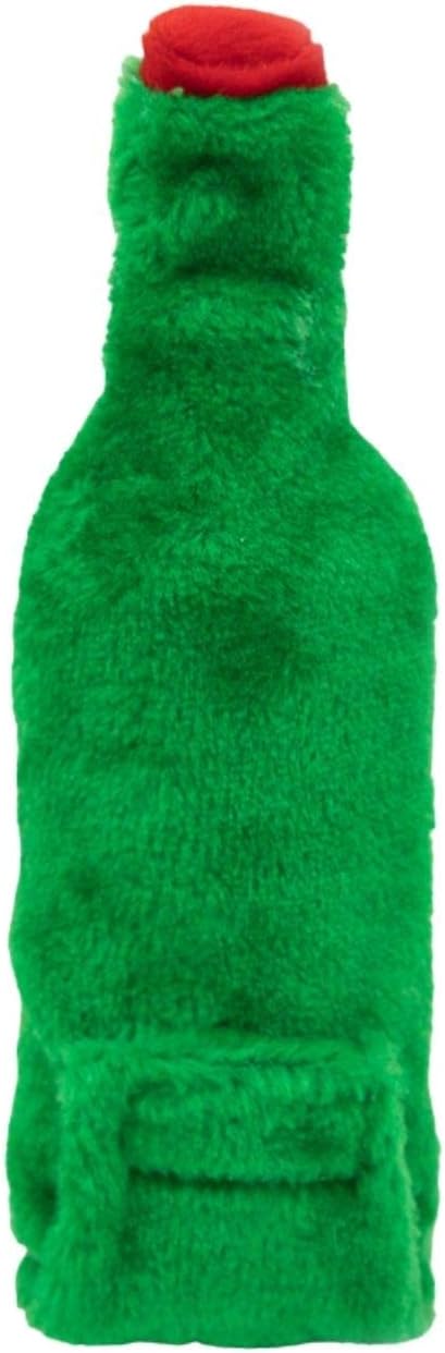 ZippyPaws Happy Hour Crusherz, Crinkle Dog Toy for Large and Small Dogs, Squeaky Toy Pack of 1