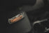 Smith & Wesson 8.5in S.S. Folding Knife - 3.7in Drop Point Blade with S.S. and Real Wood Insert Handle