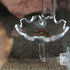 Bilindasly Acrylic Shrimp Feeding Dish, Floral Shrimp Bowl with Suction Cup for Aquarium Fish Tank