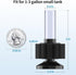 3 Pawfly Aquarium Sponge Filter, Mini Sponge Filter Kit with Airline Tubing and Control Valve for Small Fish Tank up