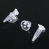 NIHUIFA 6pcs Automatic Shrimp Feeding Cups PVC Suction Cup Shrimp Feeders for Easy Efficient Aquarium Feeding