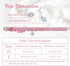 PetsHome Adjustable Cat Dog Collar, Bling Rhinestones PU Leather with Luxury Pendant for Extra Small Dog and Cat, Pink