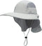 Surblue Wide Brim Sun Hat with Adjustable Neck Flap, UPF50+ Hiking and Fishing Hat for Men and Women