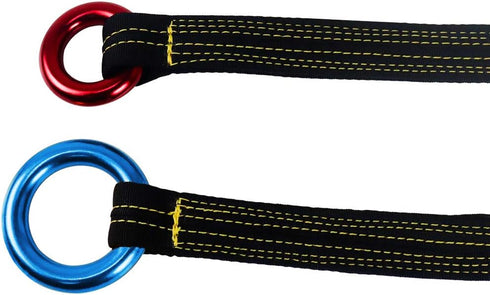 NewDoar Tree Arborist Friction Saver 22KN Climbing Cambium Saver, 35.4 inch/43 inch