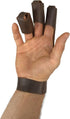 Three-Finger Archery Glove, Full Grain Leather Bow and Arrow Shooting Accessory for Archers, Bourbon Brown