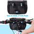 WOTOW Bike Handlebar Insulated Bag, Front Phone Bag Cooler Storage Pouch with TPU Touch Screen for Cycling Accessories