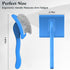 Saccison 2PCS Slicker Brush for Dogs & Pet Comb,Professional Dog Grooming Brush (Goldendoodles,Poodles,Labradoodles)