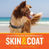 VetIQ Skin and Coat Supplement for Dogs, Maintains Healthy Skin and Shiny Coat, Hickory Smoke Flavor, 60 Count
