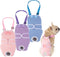 Avont 3 Pack Frenchie Dog Diapers Female, Washable Reusable Girl Doggie Pants