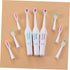 3pc YARNOW Electric Toothbrush for Pets Portable Random Colors Gentle Gums Cleaning for Dogs and Cats Lightweight