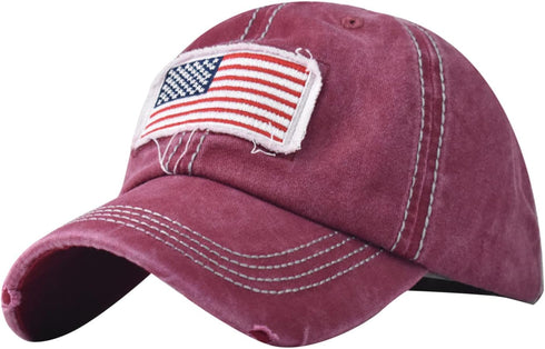 YOLAI Casual Mens and Womens Summer Fashion Sunscreen Baseball Caps Retro Broken Holes