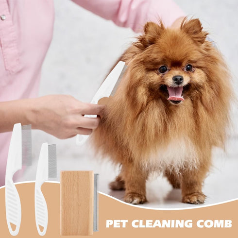 XuYelora 3pcs/pack 2 Dog Brush for Shedding, Cat Brushes/Dog Brush Pet Hair Removal Tool with Dematting Combs for Dogs