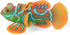 eecoo Realistic Fake Fish, Luminous Ocean Tropical Angel Fish Aquarium Ornament, Decoration for Fish Tank (Orange)