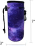 Wanty Neoprene 20 Oz Insulated Water Drink Bottle Cooler Carrier Cover Sleeve for Climbing, Cycling, Running (Purple