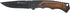 Smith & Wesson 8.5in S.S. Folding Knife - 3.7in Drop Point Blade with S.S. and Real Wood Insert Handle