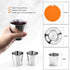 Lixada Outdoor Camping Cookware Mess Kit: Pots and Pans Set with Stove, Spoon, Fork, Cutter for Hiking