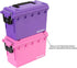 Sheffield 12632 Ammo Storage Box, Pistol, Rifle, or Shotgun, Tamper-Proof Locking, Water Resistant, Stackable, Made in