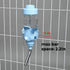 Vannon Dog Water Dispenser for Cage, 15oz Auto Feeding Bottle for Dogs, Cats & Rabbits, BPA Free, Blue