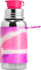 Pura Sport 18 oz / 550 ml Stainless Steel Water Bottle with
