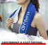 Pack 1) Smart Fitness Towel With Zippered Pocket - Gym Accessory for Men & Women - Multifunctional Quick Dry Sweat