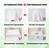 (14 Pack) Disposable Compressed Towels Portable Compressed Towel Tablets for Travel, Thick Super Absorbent Wash Cloths