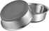 PEGGY11 Stainless Steel Cat Bowls - Nonslip Rubber Bottom, Dishwasher Safe, 2 Pack, 2 US Cup