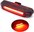 USB Rechargeable Waterproof Rear Bike Light, LED Bicycle Tail Light for Cycling Safety Flashlight
