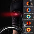 ROCKBROS Rechargeable Bike Tail Light, Waterproof Rear Light for Biking
