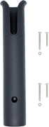 Fishing Rod Holder Rack, Wall Mounted Tubes Links, 1-Pole-Black