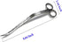 Aquarium Scissors,Aquarium Fish Tank Stainless Steel Mirror Wave Scissors,Professional Water Grass Scissors Landscape Maintenance Tools,Perfect for Aquarium TankAquarium Plant Tool by XILEWHZF