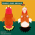 BWOGUE Turkey Dog Costume - Thanksgiving Apparel for Dogs and Cats