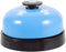 Kisangel Pet Training Press Bell for Dogs and Cats Blue Plastic Interactive