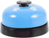Kisangel Pet Training Press Bell for Dogs and Cats Blue Plastic Interactive