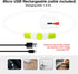 Light Up Dog Collars, USB Rechargeable Dlitk LED Dog Collar, Glow Collar for Large Medium Small Dogs (Cyan)